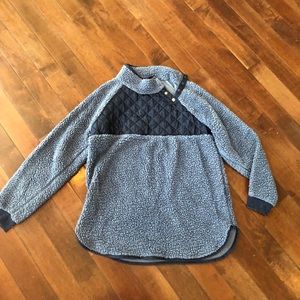 Sound Style NY LA Blue Fleece Sweater/Sweatshirt, size XL